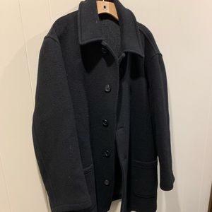 Brooks Sport Black Pea Coat